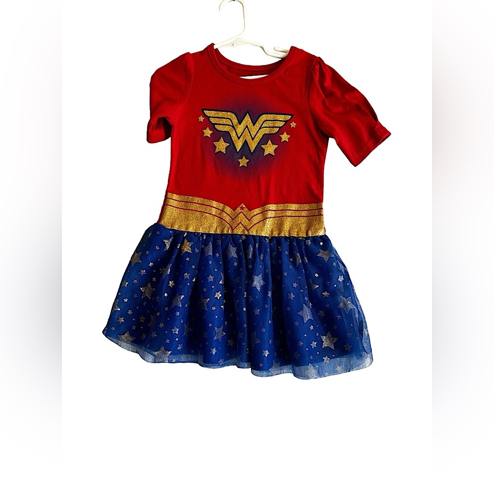 WONDER WOMAN GIRLS DRESS WITHOUT CAPE SZ 4T